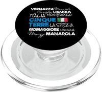 Cinque Terre La Spezia Italie Ligurie Vintage Souvenir PopSockets PopGrip pour MagSafe