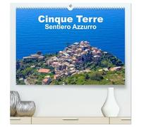 Cinque Terre Sentiero Azzurro (hochwertiger Premium Wandkalender 2026 DIN A2 quer), Kunstdruck in Hochglanz: Wandern auf dem Sentiero Azzurro