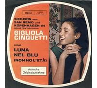 CINQUETTI, Gigliola - Luna nel Blu (Non ho l'eta (Deutsch) / Con amore / 2023