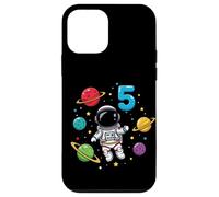 Cinquième Anniversaire Astronaute Planètes 5ème Adorable Espace Coque pour iPhone 12 Mini