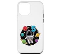 Cinquième Anniversaire Astronaute Planètes 5ème Adorable Espace Coque pour iPhone 12 Mini