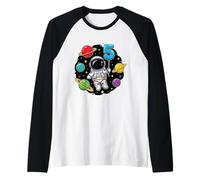 Cinquième Anniversaire Astronaute Planètes 5ème Adorable Espace Manche Raglan