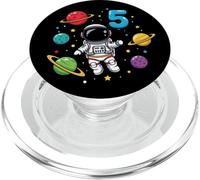 Cinquième Anniversaire Astronaute Planètes 5ème Adorable Espace PopSockets PopGrip pour MagSafe
