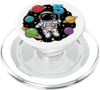 Cinquième Anniversaire Astronaute Planètes 5ème Adorable Espace PopSockets PopGrip pour MagSafe