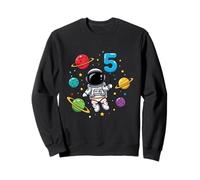 Cinquième Anniversaire Astronaute Planètes 5ème Adorable Espace Sweatshirt