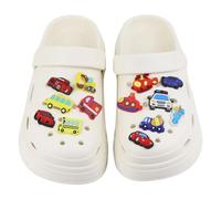 Cinsenten Breloques crocodile pour garçons, accessoires de sport en forme de croc, épingles croc, badges pour décoration de fête, cadeaux pour enfants, Small, Caoutchouc, Pas de gemme