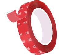 Cinta Doble Cara Extrafuerte,Cinta Doble Cara Transparente 2,5cm X 5m Alta Temperatura Y Resistente Al Agua,Apto Para Interior Y Exterior Cinta