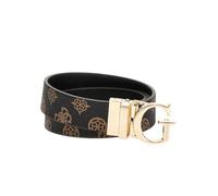 Cinta donna Guess Erica logo adjustable/reversible belt mocha logo C25GU26 BW9171P4430 L