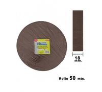 Cinta Persiana Marrón 18 mm. Rollo 50 Metros