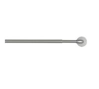 CINTACOR | Barre de Vitrage Extensible, Tringle à Rideaux sans Percage, Adhésive, Barre Telescopique en Métal Cadre de Fenêtre, Installation Facile sans Vis, Diamètre 10mm | 1 unité | Gris, 40-70cm