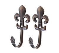 Cintre 1 paire crochets vintage pour linge manteau chapeau sac serviette suspension salle de bains crochet mural de plum style style antique cintre crochet Airer Cintre (Color : 4#)