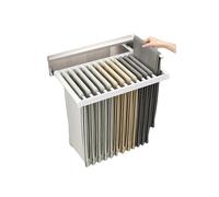 Cintre à Pantalons Au-Dessus du Support De Machine À Laver, Tiroir Extensible for Pantalons, Organisateur Caché en Alliage D'aluminium, Peu Encombrant, Grand Espace Rangement(964-1014mm)