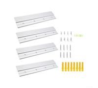 Cintre à taquet en aluminium robuste de 20,3 cm | En alliage d'aluminium de qualité supérieure, charge lourde, pas de flexion, support sécurisé pour l'art