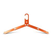 Cintre à Vêtements, Cintres de Voyage Pliables en Alliage D'aluminium Cintre Pliable Haute Résistance pour la Maison, L'hôtel, Les Voyages en Plein Air, Le Camping et la Randonnée (Orange)