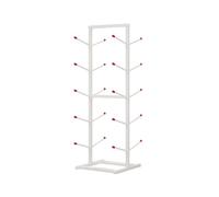 Cintre Autoportant De Stockage De Planche À roulettes À 4/5/6/7 Niveaux, Présentoir De Planches À roulettes for Pont, Longboard, Support De Planche À roulettes(White,5-Layer)