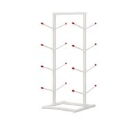 Cintre Autoportant De Stockage De Planche À roulettes À 4/5/6/7 Niveaux, Présentoir De Planches À roulettes for Pont, Longboard, Support De Planche À roulettes(White,4-Layer)