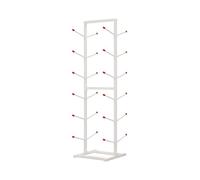 Cintre Autoportant De Stockage De Planche À roulettes À 4/5/6/7 Niveaux, Présentoir De Planches À roulettes for Pont, Longboard, Support De Planche À roulettes(White,6-Layer)