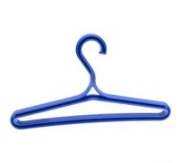 Cintre Combinaison Néoprène PP Léger Antidérapant | PP léger, résistant rouille, pour surface lisse, protège épaules, jaune bleu(Blue)