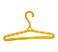 Cintre Combinaison Néoprène PP Léger Antidérapant | PP léger, résistant rouille, pour surface lisse, protège épaules, jaune bleu(Yellow)