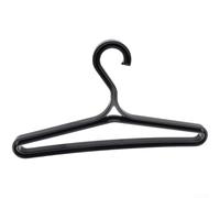 Cintre Combinaison Néoprène PP Léger Antidérapant | PP léger, résistant rouille, pour surface lisse, protège épaules, jaune bleu(Black)