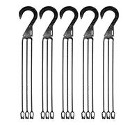 Cintre de à l'intérieur, cintres de jardinières pour s intérieures | Crochets de porte-pots à fleurs d'extérieur 5x,Les cintres de pot à fleurs représentent des s à l'intérieur, un décor extérieur, de