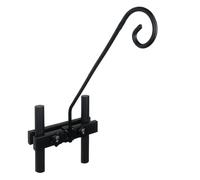 Cintre de d'extérieur - crochets muraux en fer forgé de 14 pouces de 14 pouces, supports suspendus à l'épreuve | Idéal pour jardin, balcon, porche, mangeoires d'oiseaux, lanter