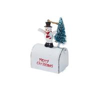 Cintre de fenêtre en métal résistant à la rouille pour intérieur ou extérieur - Décoration de Noël - Père Noël et renne