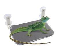 Cintre de fenêtre pour reptiles - Hamac de lézard double couche pour fenêtre | Lit réutilisable pour habitat de lézard | Hamac pliable avec ventouse | Cintre caméléon respirant pour se reposer D