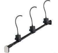 Cintre de guirlande pour porte d'entrée - Cintre réglable de 81,3 à 101,6 cm en métal | Peut contenir 9,1 kg, pas de vis/perçage/colle | Support de décoration de Noël et d'Halloween sans dommages pour