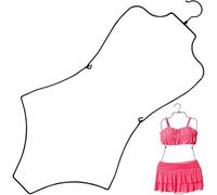 Cintre De Maillot De Bain en Métallique, Présentoir en Forme De Corps, Organisateur De Rangement pour Maillots De Bain, Collection Exposition