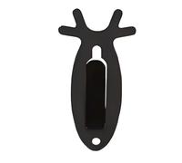 Cintre de montage tête de mort - 10 x 3 x 5 cm en fer | Cintres européens | Support de suspension squelette | Support de trophée - Kit de montage parfait pour ours, cerf, antilope, petit présentoir