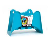 Cintre de mur pour tuyau d'arrosage - INVENA - 1/2"" - Plastique - Bleu - Extérieur