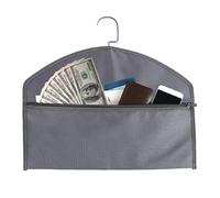 Cintre de poche caché - Ignifuge et étanche - Porte-documents ignifugé - Pochette antivol pour objets de valeur | Rangement secret d'objets de valeur pour l'argent, les bijoux, les documents et plus