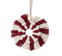 Cintre de porte de Noël tissé à la main ornements muraux pour vacances maison de campagne hiver mariage décorations de Noël cintres de porte ornements suspendus décoration arbre décoration maison