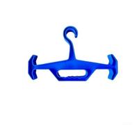 Cintre de qualité industrielle conçu pour une performance constante avec des charges lourdes, y compris les ceintures de service et les assemblages complets (bleu)