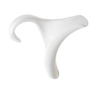 Cintre de Sac à Main Crochet de Sac élégant Rangement élégant pour Sacs à Main et Accessoires Matériau PP 1 unité (WHITE)