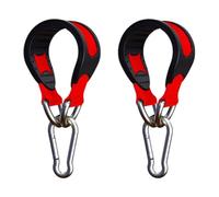 Cintre de Sac Boxe, 2 pièces, Ceinture sécurité antidérapante, Sangles, balançoire Camping polyvalentes, équipement Gymnastique et Fitness(Red 2PCS)