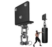 Cintre de sac de boxe, support de sac de frappe robuste et stable monté au plafond | Outils flexibles et robustes et amélioration de la maison pour entraînement de boxe, garage, sous-sol