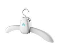 Cintre de séchage électrique Mini sèche-linge à chaussures séchage rapide Air chaud/vent naturel support de séchage pliant élimine les rides et le cintre