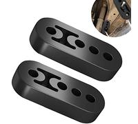 Cintre d'Échappement Support d'Échappement En Caoutchouc 2pièces 4 Trous De Pour Suspention De Tuyau d'Échappement Ou d’Autres Pièces Pour La Plupart Des Voitures