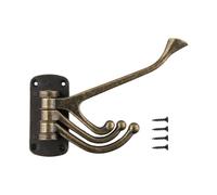 Cintre décoratif élégant pour la maison, crochet de suspension, crochet de suspension, installation facile, finition élégante, 3 bras, coussinets de nettoyage de rechange pour balai à franges et