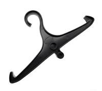 Cintre en plastique résistant à l'eau pour combinaisons de plongée sous-marine et pour BCD avec bords lisses pour éviter l'usure du matériau pendant les cycles de séchage répétés (noir)