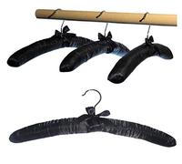 Cintre en Satin noire, 10 pièces