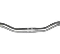 CINTRE ERGOTEC CITY ACIER 620mm 25.4 HAUTEUR 32mm 14º ARGENT - 16278001 -