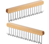 Cintre Extractible À Crochet | Cintre De Ceinture Pour Organisateur De Placard Avec 8 Crochets | Closęt Organisateur Peu Encombrant Porte-vêtements Multifonctionnel Antidérapant Pour Cravates, Foulard