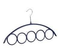 WENKO Cintre pour écharpes Olympia, Métal chromé, 42 x 23 x 1.5 cm, Argent Brillant