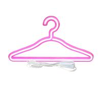 Cintre LED - Porte-vêtements lumineux au néon avec alimentation USB, cintre décoratif pour garde-robe | Support lumineux pour chemises et foulards, décor unique de pièce au néon, support de suspension