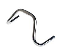 Cintre moustache vélo de piste vintage Escobar BLB ( Chrome / 380 mm )