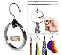 Cintre Multifonction pour Placard - Excellent Gain de Place - Permet de réduire l'encombrement dans Le Placard - Parfait pour Les Ceintures, Chapeaux de Baseball, Cravates, écharpes, Sacs à Main et