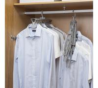 Cintre Multiple 8 En 1 Gain De Place Et Réglable Pour Armoires Ordonnées